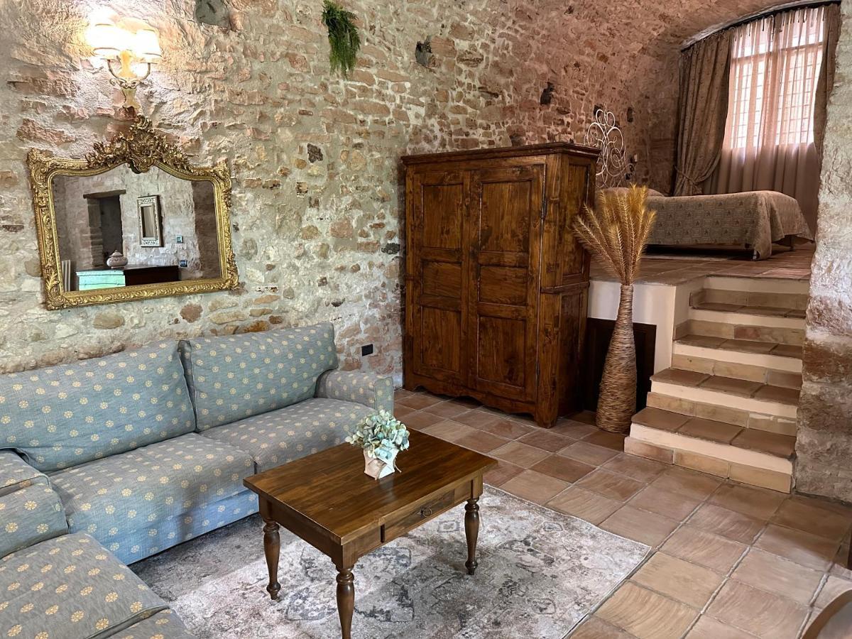 All Stone Horse Stable Converted To Elegant Apartment - Baltimora Spoleto Exteriér fotografie