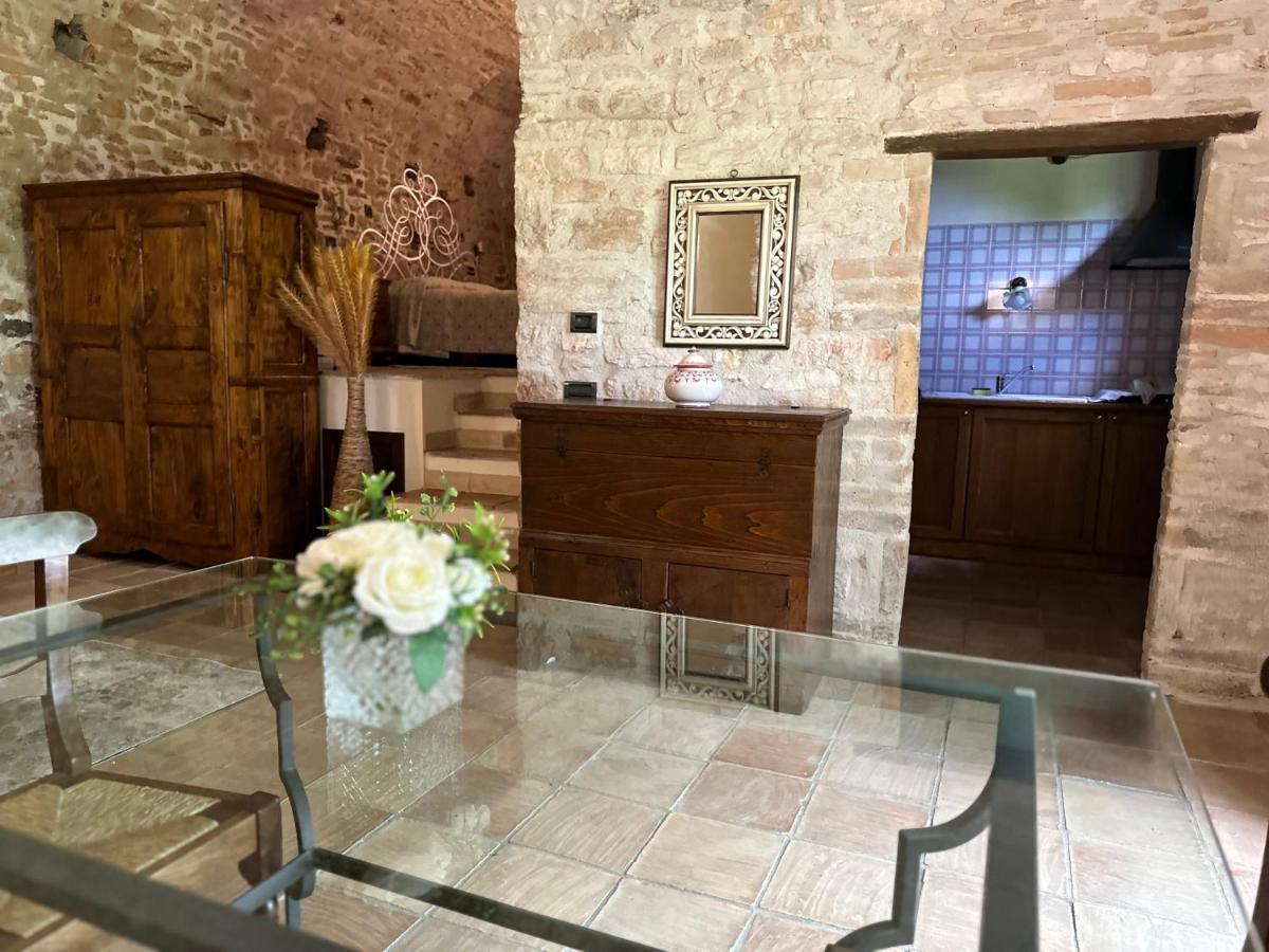 All Stone Horse Stable Converted To Elegant Apartment - Baltimora Spoleto Exteriér fotografie